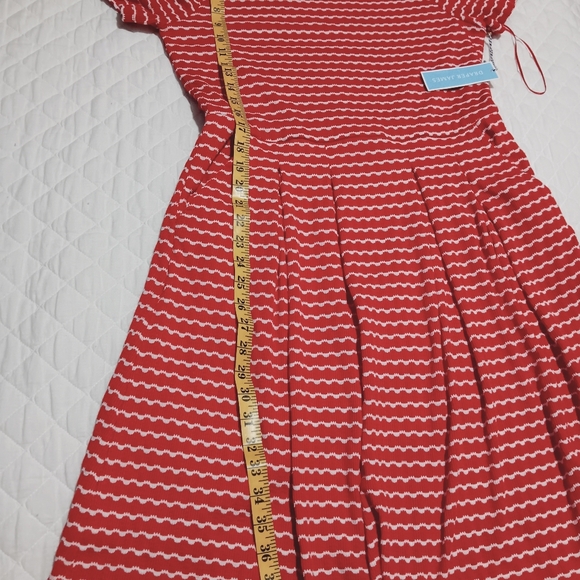 NWT Women's Draper James Short-Sleeve Knit Tee Dress With Pockets. Size L - Picture 9 of 11